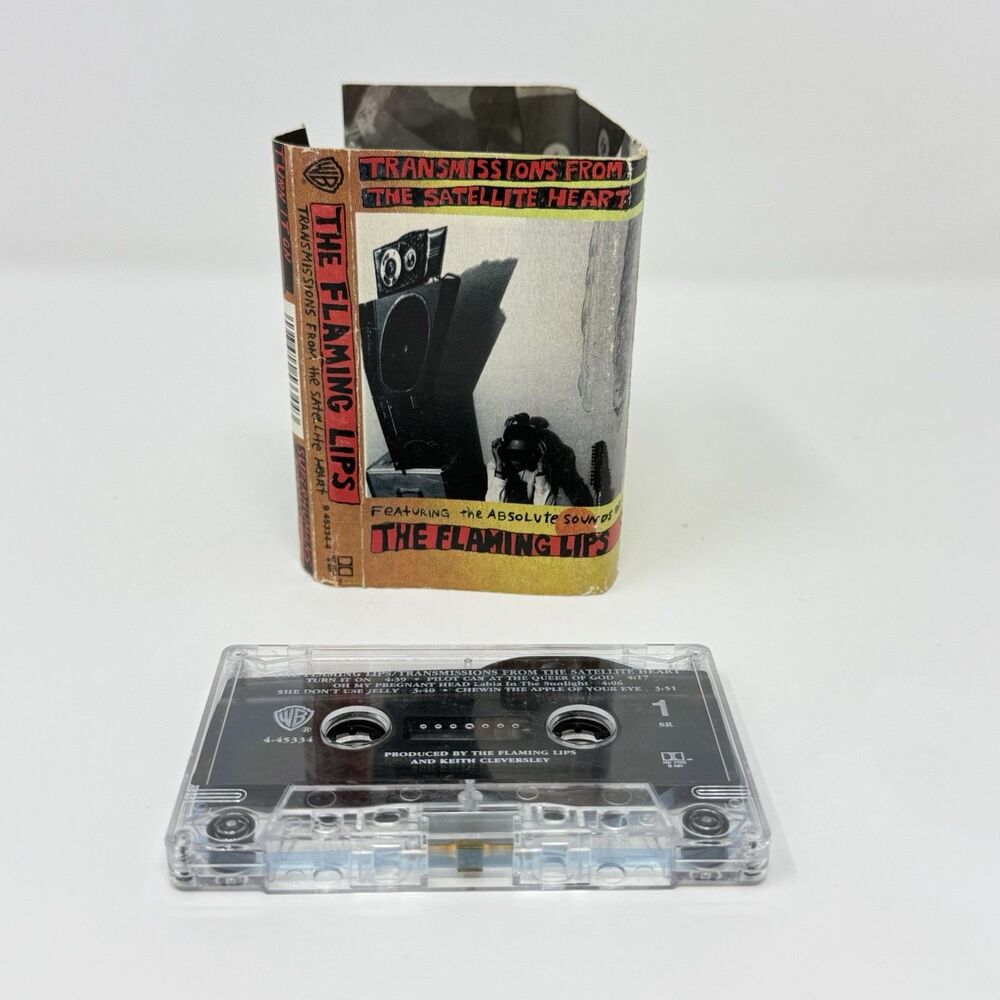 The Flaming Lips Transmissions Satellite Heart Cassette No Case